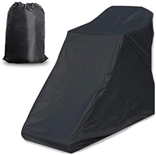 Non-Folding Treadmill Cover Waterproof - 2024 Upgraded Running Machine Protective Cover Dustproof Cover Heavy Duty and Water-Resistant Fitness Equipment Fabric Ideal for Indoor or Outdoor (Black)