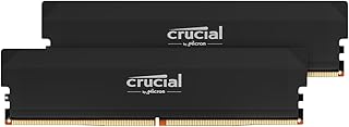 ذاكرة كروشال Pro الجديدة 2024 لكسر سرعة المعالج RAM 32GB (2x16GB) DDR5 6000MHz (أو 5600MHz) سطح المكتب CP2K16G60C36U5B