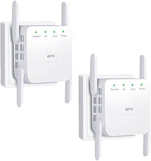 2 Pcs UltraXtend Extend Your Wi-Fi Signal in Your Home Plug It in and Boost Your Wi-Fi Signal, 1200 Mbps