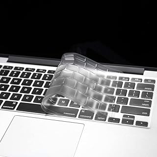 COMP-SA - TPU US type Keyboard Cover for Macbooks Pro Retina 11 12 13 15 16 inch 2020 А2289 A2338 Air 13.3 2020 Transparent keyboard Skin (Retina 12 A1534)