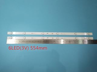 COMP-SA - LED backlight strip 6 lamp for JL.D32061330-004AS-M 057GS 4C-LB320T-JF3 JF4 LVW320CSDX E13 V57 LVW320CSDX W32H W32S H32B3913 (30pcs)