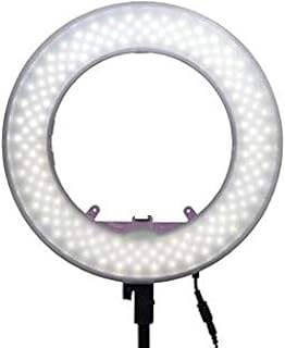 COOPIC RL-480S Camera Photo/Video 13 inches/33 centimeters Outer 40W 240 Pieces LED SMD Ring Light 5500K Dimmable Ring Video Light with Plastic Color Filter Set (Pink Colour)