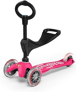 Micro Kickboard - Mini 3in1 Deluxe 3-Stage Ride-on Micro Scooter Toddler Toys for Ages 12 Months to 5 Years