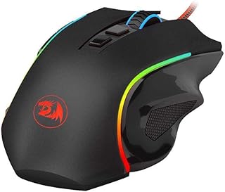 ردراغون فأرة يو اس بي متوافقة مع سي ولابتوب - M607 - RGB