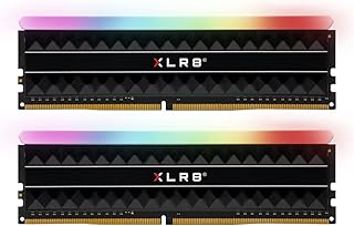 PNY اكس ال ار 8 للالعاب ار جي بي 32GB (2x16GB) DDR4 3600MHz (PC4-28800) CL18 1.35 فولت ثنائي القناة (DIMM) - MD32GK2D4360018X2RGB، من بي ان واي