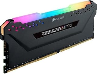 ذاكرة DDR4 3600 فينغانس اس ال احترافية بالفضاء اللوني RGB بحجم 16 جيجا (1 × 16 جيجا) (PC4-28800) C18 مخصصة لمعالج AMD رايزن- لون اسود (CMW16GX4M1Z3600C18)، من كورسير، سعة 16.0 GB