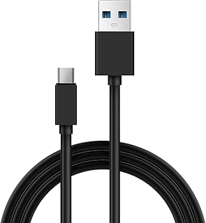 كيبل شحن USB C من جينيريك متوافق - وحدة تحكم بلاي ستيشن 5 سلك سريع بطول 1.5 متر دوال سينس واكس بوكس الفئة اكس Series S يحتوي على اربطة كيبلات