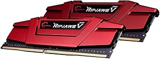 G.سكيل ذاكرة DDR4 SDRAM DDR4 2666 (PC4-21300) 16GB (2×8GB) سلسلة V 288 دبوس من ريبجوس (PC4-21300) منصة انتل Z170/ منصة انتل X99، موديل F4-2666C15D-16GVR، من جي سكيل