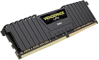 ذاكرة كمبيوتر فينجيانس من كورسير، ال بي اكس بسعة 16GB (2×8 GB) DDR 4 3600 (PC4-28800) C16 1.35 فولت AMD ومخصصة لذاكرة كمبيوتر مكتبي من انتل - اسود