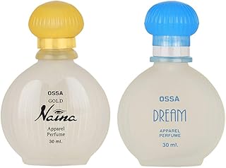 Ossa Gold Naina And Dream Collection EDP Perfumes Combo For Men And Women | Fresh And Floral Long Lasting Aroma | 30ml Each (Pack of 2)