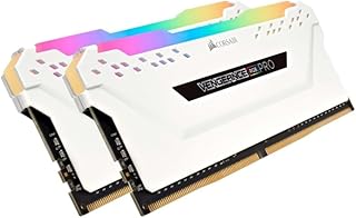 كورسير مجموعة ذاكرة فانجيانس RGB برو 16GB (2x8GB) DDR4 3200MHz C16 XMP 2.0 المتحمس LED ابيض