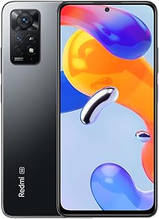 شاومي ريدمي نوت 11 برو 5 جي جرافيت رمادي 8 GB RAM 128 - 120 Hz FHD+ AMOLED دوت دسبلاي | 108 ميجابكسل مع كاميرا ماكرو 2 بشريحتين