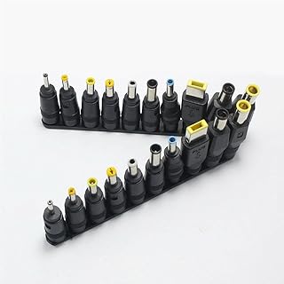 COMP-SA - 10Pcs DС 5.5x2.1mm Jack Р|uɡ For АС Power Laptop Adapters Tips Сһаrɡеrs Universal