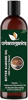 زيت اورباناورجانيكس للشعر اللامع والعناية بالبشرة وترطيب البشرة الجافة والزيوت الطبيعية | مضاد لتساقط الشعر | يعزز نمو الشعر ونعومته ولمعانه (زيت اللوز المر، 100 مل)
