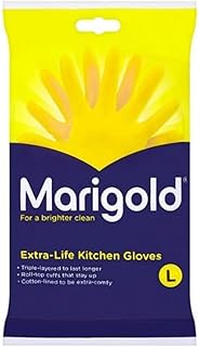 MARIGOLD Extra Life Kitchen Gloves Large Case of 6