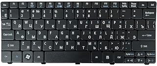 COMP-SA - RU/Rusiann Keyboard For ACERs Aspire One D255 D255E D257 AOD532H 522 D257 AOD257 D260 D270 AOD260 AO521 AO533 532 532H 521 533 (Black)