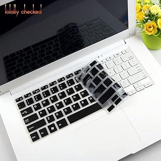 COMP-SA - For CHUWIs LapBook 14.1 inch laptop ultrabook notebook Silicone Keyboard Cover Protector Skin (black)