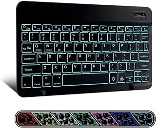 COMP-SA - For Ipads Keyboard Backlit Wireless Keyboard Bluetooth-compatible For Samsungs Xiaomis Huaweis Apples Phone Laptop Tablet Keyboard (Black)