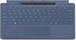 Microsoft Surface Pro Signature Keyboard with Slim Pen for Surface Pro 8, 9, X (QWERTY Italian) Sapphire