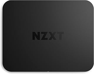 NZXT بطاقة التقاط USB HD60 FHD من سيجنال - ST-EESC1-WW - HD60 (1080p) - البث المباشر والالعاب - بدون تأخير - توافق مفتوح