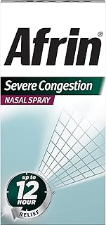 Afrin Nasal Spray Severe Congestion 15 mL (Pack of 3)