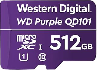 ويسترن ديجيتال بنفسجي 512 جيجابايت microSDXC