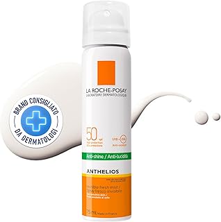 لاروش بوزيه SPF50 + رذاذ منعش مضاد للمعان 75 مل، 50 SPF