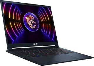 MSI لابتوب العاب ستيلث 14 ستوديو A13VF ازرق i7-13620H 16 جيجا 1 تيرا اس دي 14 انش IPS مستوى UXGA عريض 1920x1200 جيفورس RTX 4060 ويندوز 11 هوم