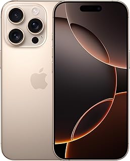 Apple iPhone 16 Pro‏ (256‎ GB) - تيتانيوم صحراوي