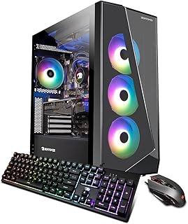 اي باي باور كمبيوتر العاب برو سليت مونو 237i (انتل i7-12700KF 3.6GHz، جيفورس RTX 3070 Ti 8GB، 16GB DDR4 RGB RAM، 1TB NVMe SSD، واي فاي، ويندوز 11 هوم)