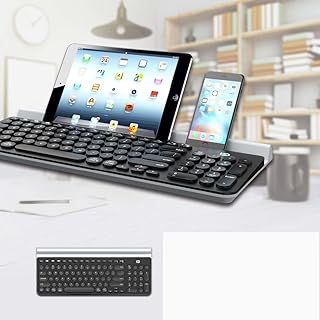 COMP-SA - Fashion Bluetooth Keyboard For Ipads pro 10.5 Tablet PC for Ipads pro 10.5 Keyboard (Black)