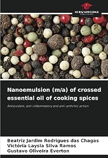 Nanoemulsion (m/a) of crossed essential oil of cooking spices