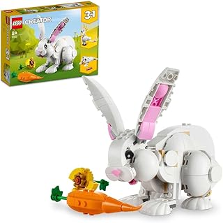 مجموعة الأرنب الأبيض 31133 من LEGO Creator 3in1 (258 قطعة)