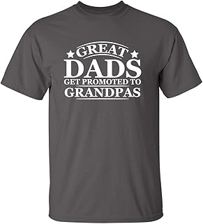 تيشيرت ظريف بعبارة Great Dads Get Promoted to Grandpas Humor Sarcasm، من فيلين جود تيز