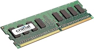 حاسمة 8 جيجابايت واحد DDR3 1600 مت/ثانية (PC3-12800) CL11 غير مخزنة ECC UDIMM 240-دبوس ذاكرة الخادم CT102472BA160B، من كروشال، سعة 8.0 GB