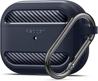 Spigen Rugged Armor مصمم لحالة - غطاء Apple Airpods PRO - رمادي فحمي