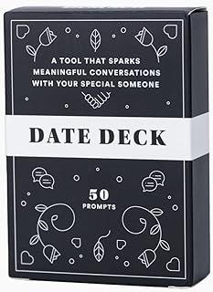 Date Deck by بيست سيلف كو - موجهات محادثة مثيرة وجذابة ومثيرة للاهتمام مثالية لفتح الاتصال والعلاقة الحميمة والمناقشة الهادفة 50 بطاقة بالغ