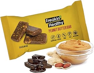 Freakin 'Healthy Peanut Butter SnackÂ بار ، 25 جم