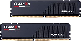 مجموعة ذاكرة الكمبيوتر فلير X5 DDR5 32 جيجابايت (2× 16 جيجابايت) 6000 ميجاهرتز، CL32، مصدق عليها من ADM اكسبو من جي.سكيل، سعة 32.0 GB