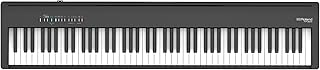 بيانو رقمي FP-30X مع مكبر صوت قوي مدمج ومكبرات صوت ستيريو من رولاند. كيبورد PHA-4 نغمة غنية وإيفوري أصلية 88 نوت لشعور صوتي وصوت لا مثيل لهما. (FP-30X-BK)، أسود