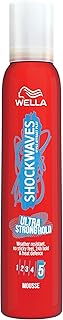 Wella Shockwaves Ultra Strong Hold Mousse, 200ml