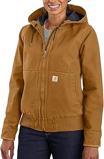 جاكيت Carhartt نسائي نشط Wj130 (مقاس عادي ومقاس إضافي)، من كارهارت