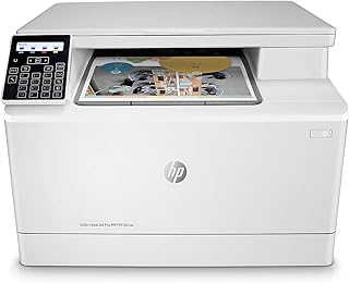 HP طابعة ليزر متعددة الوظائف لاسلكية الكل في واحد M182nw من كولور ليزرجت تعمل مع اليكسا 7KW55A اتش بي