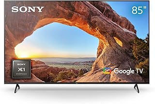 تلفاز سوني 85 انش الترا اتش دي HDR برافيا كور™ سمارت جوجل - KD-85X85J (موديل 2021)، أسود