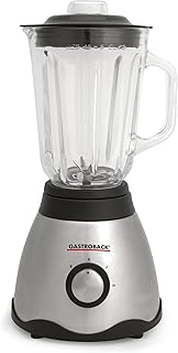 جاستروباك Vital Mixer blender 1,5 لتر (لترات) خلاط على الطاولة عصارة سموثي صانع أسود, فولاذ مقاوم للصدأ 500 عرض أسود, فولاذ مقاوم للصدأ