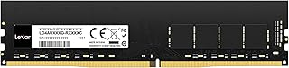 ليكسار UDIMM DDR4 RAM 8GB، 3200MHz DDR4، ذاكرة سطح المكتب U DIMM 288 دبوس، ترقية وحدة للكمبيوتر، عالية الأداء (LD4AU008G B3200ASST)