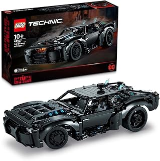 مجموعة بناء النموذج الرجل الوطواط - السيارة الوطواط 42127 من LEGO Technic (1360 قطعة)