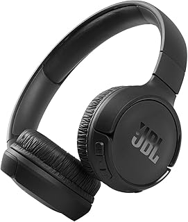 JBL Tune 510BT: سماعات رأس لاسلكية فوق الاذن مع صوت بيور باس - اسود