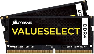 كورسير ذاكرة لابتوب من فينجيانس بيرفورمانس 32 جيجا (2×16 جيجابايت) 260 دبوس DDR4 SO-DIMM DDR4 2666 (PC4 21300) موديل CMSX32GX4M2A2666C18، سعة 32.0 GB