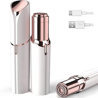 innobeaut Facial Hair Removal for Women, Facial Trimmer for Women, Painless Facial Hair Removal Device for Face, Upper Lips and Chin, USB Rechargeable